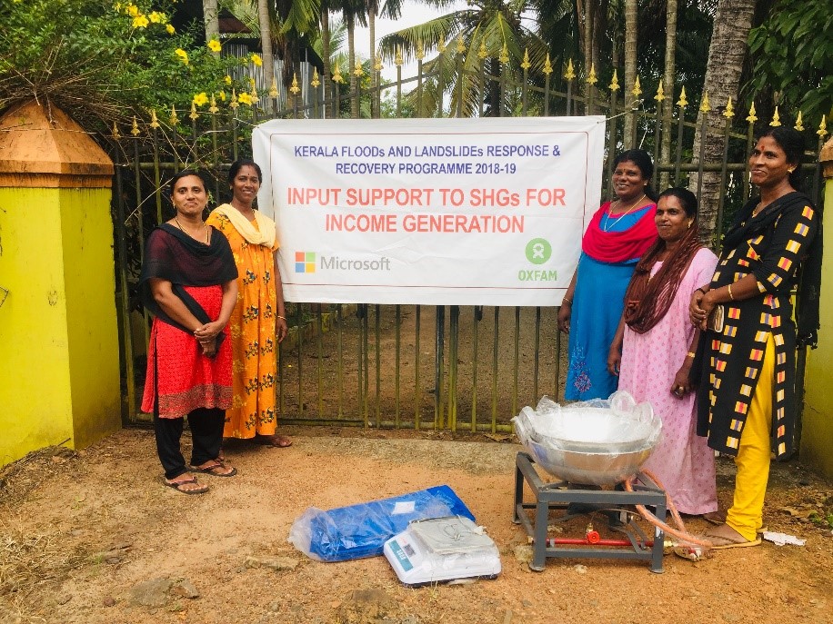 Oxfam worked closely with the Kerala Government’s Poverty Eradication Mission
